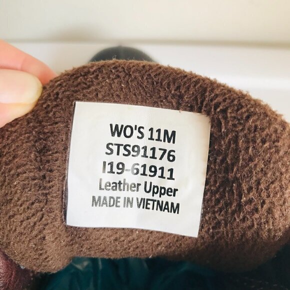 Sperry Black Saltwater Duck Boot Size 11 - Picture 7 of 11